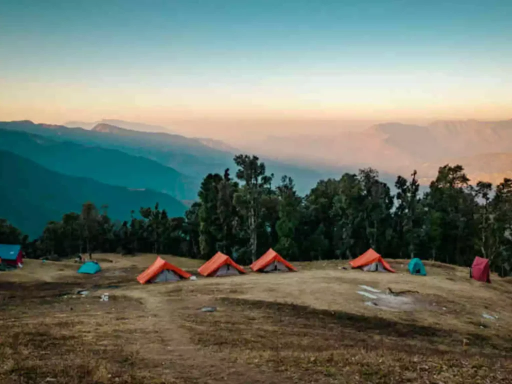Nag Tibba Trek is a popular weekend activity in the Garhwal region of Uttarakhand